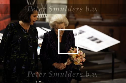 Amsterdam 13 oktober 2022
Prinses Beatrix opent de expositie van haar moeder prinses Juliana in de nieuwe kerk in Amsterdam.