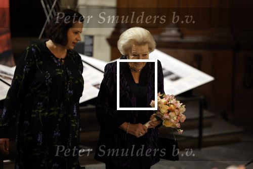 Amsterdam 13 oktober 2022
Prinses Beatrix opent de expositie van haar moeder prinses Juliana in de nieuwe kerk in Amsterdam.