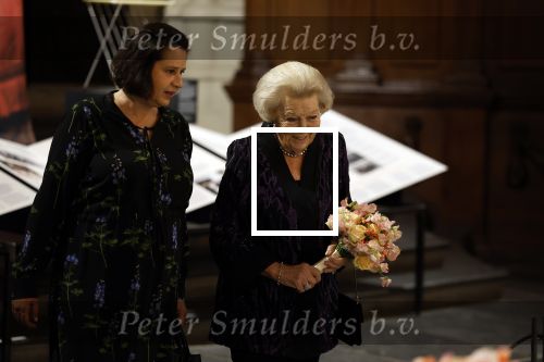 Amsterdam 13 oktober 2022
Prinses Beatrix opent de expositie van haar moeder prinses Juliana in de nieuwe kerk in Amsterdam.