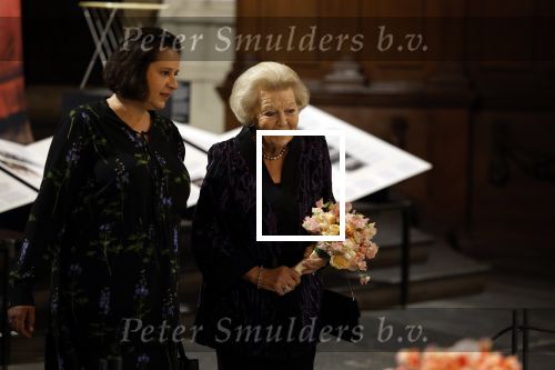 Amsterdam 13 oktober 2022
Prinses Beatrix opent de expositie van haar moeder prinses Juliana in de nieuwe kerk in Amsterdam.
