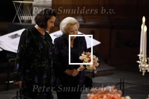 Amsterdam 13 oktober 2022
Prinses Beatrix opent de expositie van haar moeder prinses Juliana in de nieuwe kerk in Amsterdam.