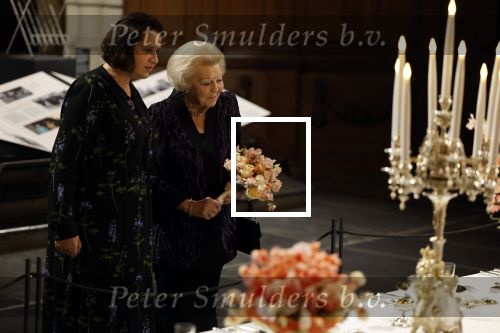 Amsterdam 13 oktober 2022
Prinses Beatrix opent de expositie van haar moeder prinses Juliana in de nieuwe kerk in Amsterdam.