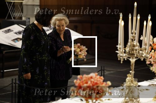 Amsterdam 13 oktober 2022
Prinses Beatrix opent de expositie van haar moeder prinses Juliana in de nieuwe kerk in Amsterdam.
