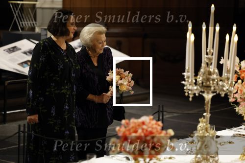 Amsterdam 13 oktober 2022
Prinses Beatrix opent de expositie van haar moeder prinses Juliana in de nieuwe kerk in Amsterdam.