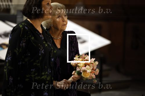 Amsterdam 13 oktober 2022
Prinses Beatrix opent de expositie van haar moeder prinses Juliana in de nieuwe kerk in Amsterdam.