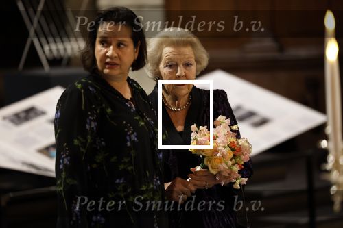Amsterdam 13 oktober 2022
Prinses Beatrix opent de expositie van haar moeder prinses Juliana in de nieuwe kerk in Amsterdam.
