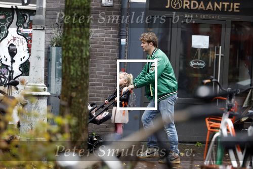 Amsterdam 17 november 2022
Sander lantinga achter de kinderwagen.