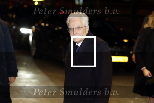 Amsterdam 10 november 2022
De president van Italie Sergio Mattarella ontvangt Koning Willem Alexander en koningin Maxima bij concertgebouw.