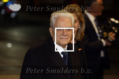 Amsterdam 10 november 2022
De president van Italie Sergio Mattarella ontvangt Koning Willem Alexander en koningin Maxima bij concertgebouw.