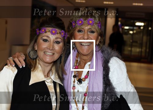 Amsterdam 19 november 2022
Toppers in concert in deJohan Cruijff arena.
Sylvia v d Akker met een vriendin