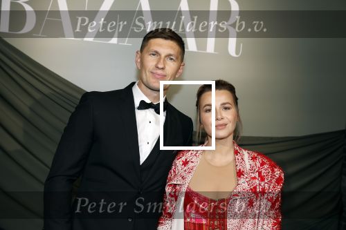 Amsterdam 14 november 2022
Gala van Harpers Bazaar in Amsterdam centrum.
Victoria Koblenko en haar man Evgeniy Levchenko