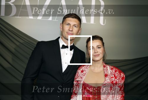 Amsterdam 14 november 2022
Gala van Harpers Bazaar in Amsterdam centrum.
Victoria Koblenko en haar man Evgeniy Levchenko