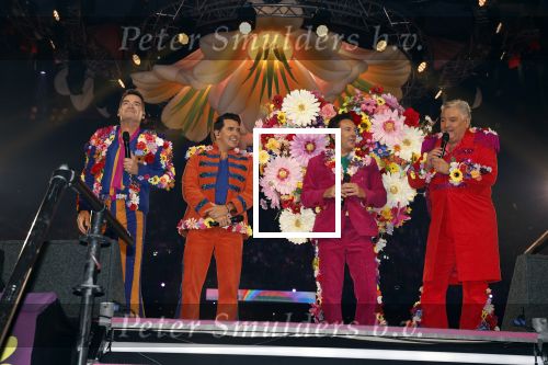 Amsterdam 19 november 2022
Toppers in concert in deJohan Cruijff arena.
Gerard Joling Rene Froger jeroen v d Boom en Jan Smit