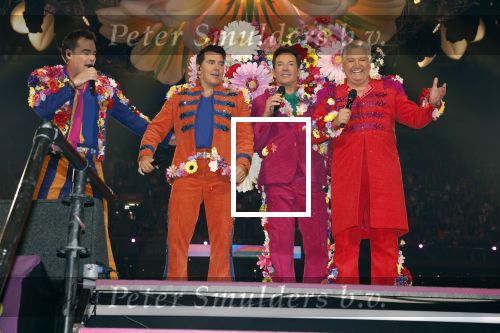 Amsterdam 19 november 2022
Toppers in concert in deJohan Cruijff arena.
Gerard Joling Rene Froger jeroen v d Boom en Jan Smit
