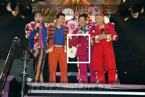 Amsterdam 19 november 2022
Toppers in concert in deJohan Cruijff arena.
Gerard Joling Rene Froger jeroen v d Boom en Jan Smit
