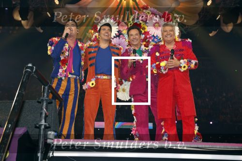 Amsterdam 19 november 2022
Toppers in concert in deJohan Cruijff arena.
Gerard Joling Rene Froger jeroen v d Boom en Jan Smit