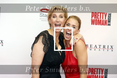 Utrecht 8 oktober 2023
Premiere Pretty Woman in het Beatrixtheater in Utrecht. Anouk Smulders en Sanny Zoekt geluk