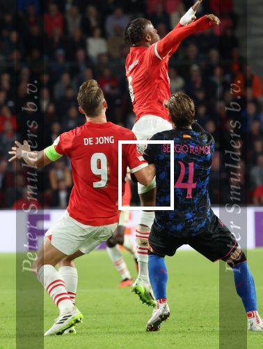 Eindhoven, 3 Oktober 2023
Championsleague PSV-Sevilla, eindstand 2-2
Armel Bella-Kotchap en Sergio Ramos
