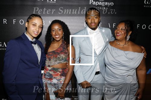 Amsterdam 30 oktober 2023
Life after Football gala LAF in grand Hotel Krasnapolsky. Ashleigh Weerden kwam met vriendin Dilay Akbulut en familie