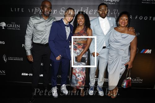 Amsterdam 30 oktober 2023
Life after Football gala LAF in grand Hotel Krasnapolsky. Ashleigh Weerden kwam met vriendin Dilay Akbulut en familie