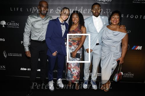 Amsterdam 30 oktober 2023
Life after Football gala LAF in grand Hotel Krasnapolsky. Ashleigh Weerden kwam met vriendin Dilay Akbulut en familie