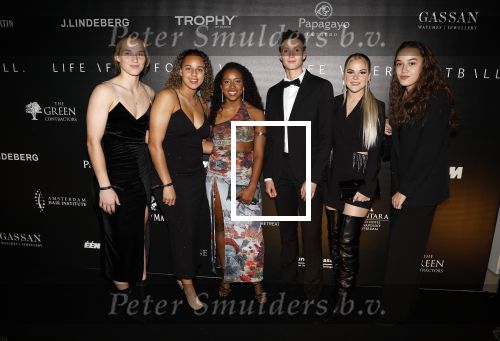 Amsterdam 30 oktober 2023
Life after Football gala LAF in grand Hotel Krasnapolsky. Ashleigh Weerden kwam met vriendin Dilay Akbulut en familie