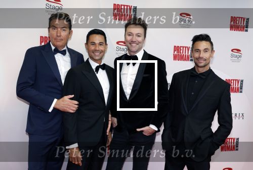 Utrecht 8 oktober 2023
Premiere Pretty Woman in het Beatrixtheater in Utrecht. Bart Ettekoven met partner en Robin Pars