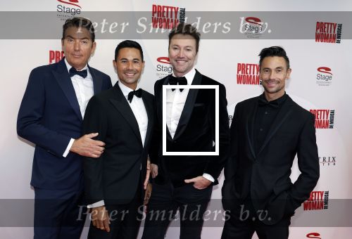 Utrecht 8 oktober 2023
Premiere Pretty Woman in het Beatrixtheater in Utrecht. Bart Ettekoven met partner en Robin Pars