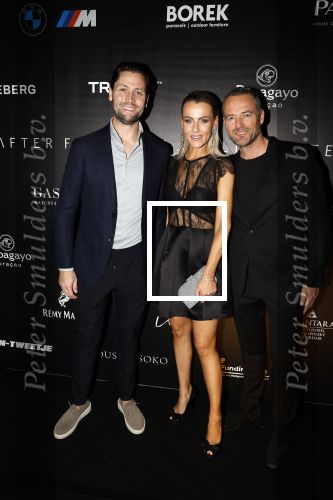 Amsterdam 30 oktober 2023
Life after Football gala LAF in grand Hotel Krasnapolsky. Bas Schothorst met zijn zus Flo en zwager