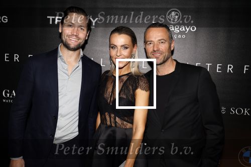 Amsterdam 30 oktober 2023
Life after Football gala LAF in grand Hotel Krasnapolsky. Bas Schothorst met zijn zus Flo en zwager