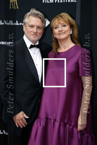 Utrecht 29 september 2023
Uitreiking gouden kalveren in de schouwburg van Utrecht. Bianca Krijgsman met man