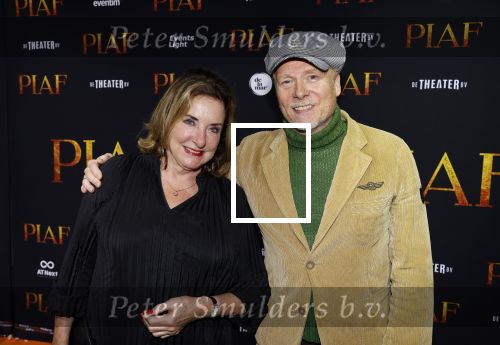 Amsterdam 13 oktober 2023
Premiere Piaf in het DeLamar theater.
Catherine Keyl met een kennis