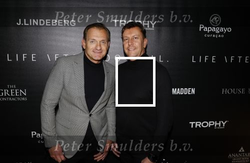 Amsterdam 30 oktober 2023
Life after Football gala LAF in grand Hotel Krasnapolsky. Christiaan Looman met partner