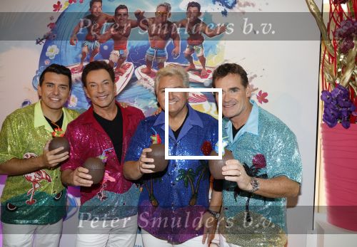 Noordwijk 16 oktober 2023
Presentatie Toppers in concert bij Breakers in Noordwijk.
Rene Froger Jan Smit Gerard Joling en Jeroen v d Boom