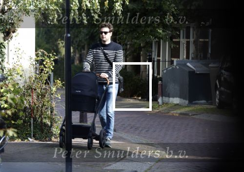 Abcoude 6 oktober 2023
Dexter v d Voorn achter de kinderwagen