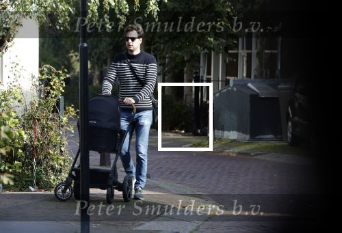 Abcoude 6 oktober 2023
Dexter v d Voorn achter de kinderwagen