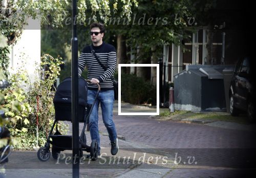 Abcoude 6 oktober 2023
Dexter v d Voorn achter de kinderwagen