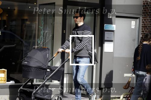 Abcoude 6 oktober 2023
Dexter v d Voorn achter de kinderwagen