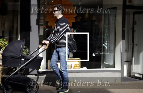 Abcoude 6 oktober 2023
Dexter v d Voorn achter de kinderwagen