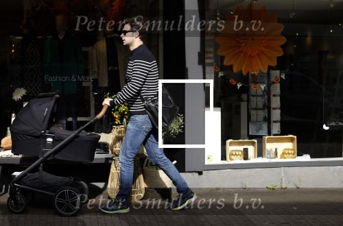 Abcoude 6 oktober 2023
Dexter v d Voorn achter de kinderwagen