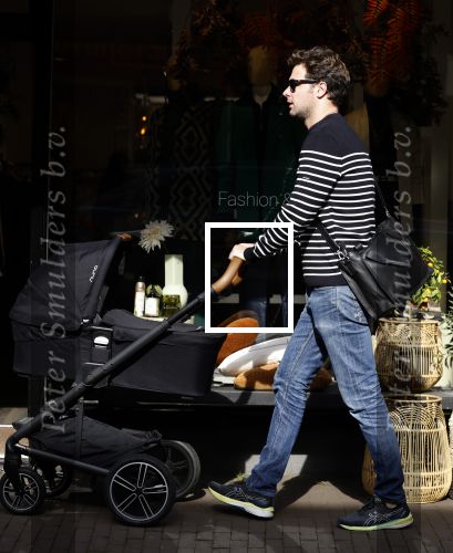 Abcoude 6 oktober 2023
Dexter v d Voorn achter de kinderwagen