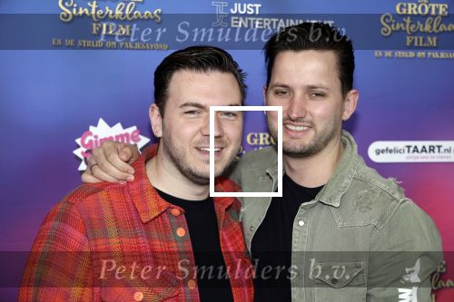 Amsterdam 30 september 2023
Premiere de Grote sinterklaasfilm in Pathe Noord.
Dylan Lanjouw en Sonny Monster