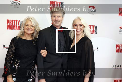 Utrecht 8 oktober 2023
Premiere Pretty Woman in het Beatrixtheater in Utrecht. Ellen Evers met man
