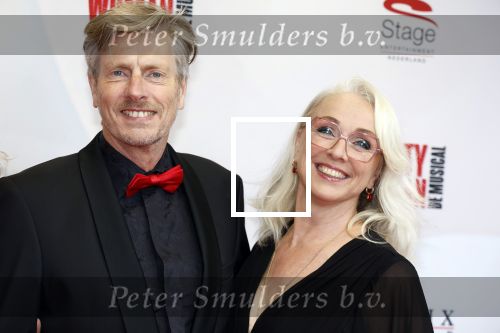 Utrecht 8 oktober 2023
Premiere Pretty Woman in het Beatrixtheater in Utrecht. Ellen Evers met man