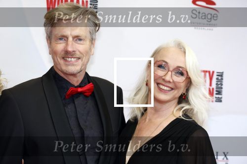 Utrecht 8 oktober 2023
Premiere Pretty Woman in het Beatrixtheater in Utrecht. Ellen Evers met man