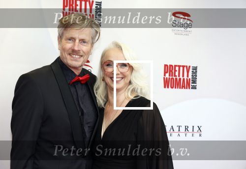 Utrecht 8 oktober 2023
Premiere Pretty Woman in het Beatrixtheater in Utrecht. Ellen Evers met man
