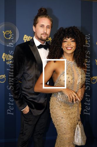 Amsterdam 12 oktober 2023
Televizierring 2023 in Carre .
Fenne Ramos met partner