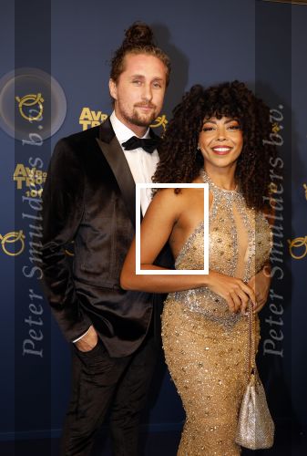Amsterdam 12 oktober 2023
Televizierring 2023 in Carre .
Fenne Ramos met partner