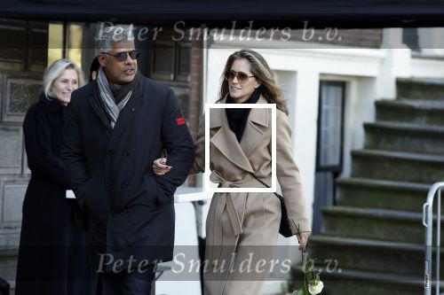 Amsterdam, 17 Oktober 2023
Afscheid Danielle v t Schip
Frank Rijkaard met zijn vrouw