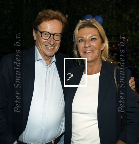 Hilversum 7 oktober 2023
Presentatie nieuwe magazine van Nicole des Bouvrie bij  Theater Gooiland. Frank Jansen met Gwenny